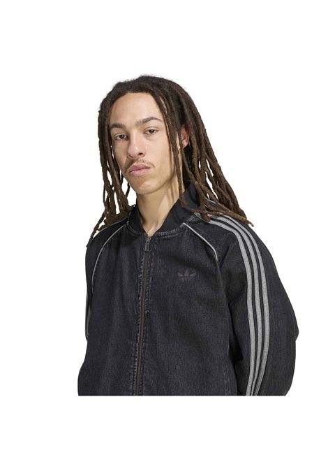 Track Top Adidas Originals Adicolor SST Denim Nero Uomo ADIDAS ORIGINALS | Track | KS4963-